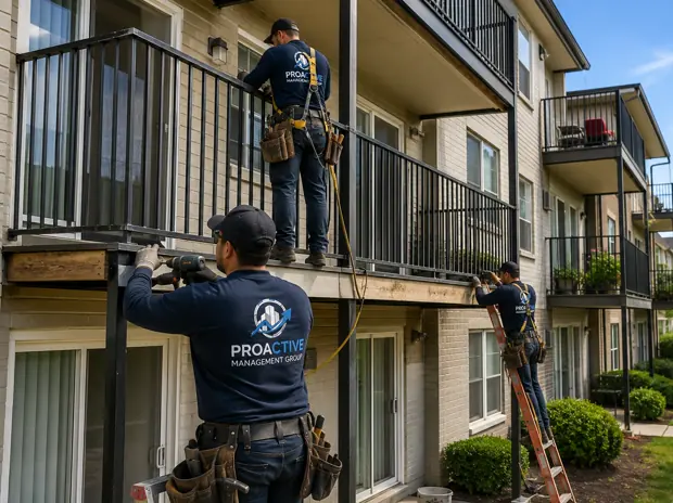 Balcony Restoration Program, Three buildings, Sherwood Park
