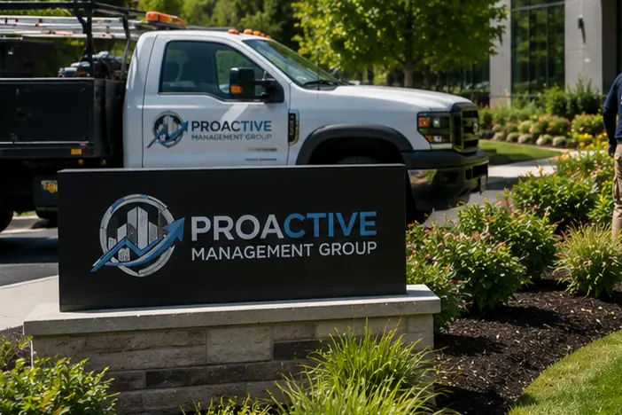Landscaping & Lawn Care work by Proactive Management Group